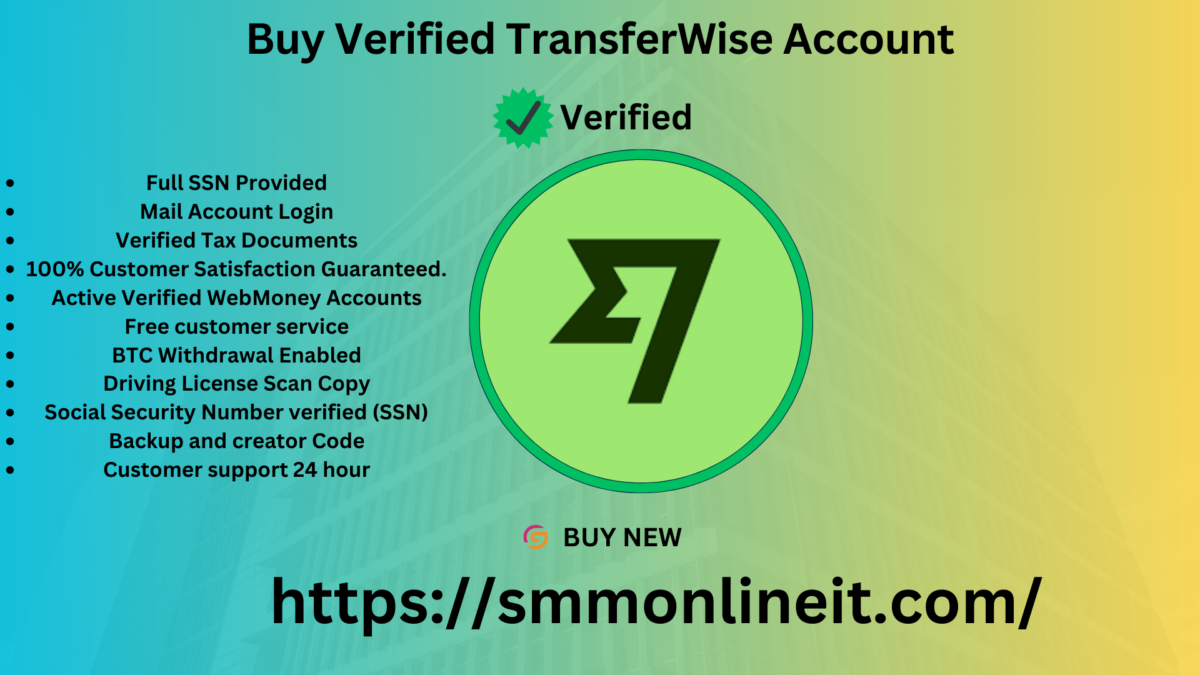 Buy Verified TransferWise Account