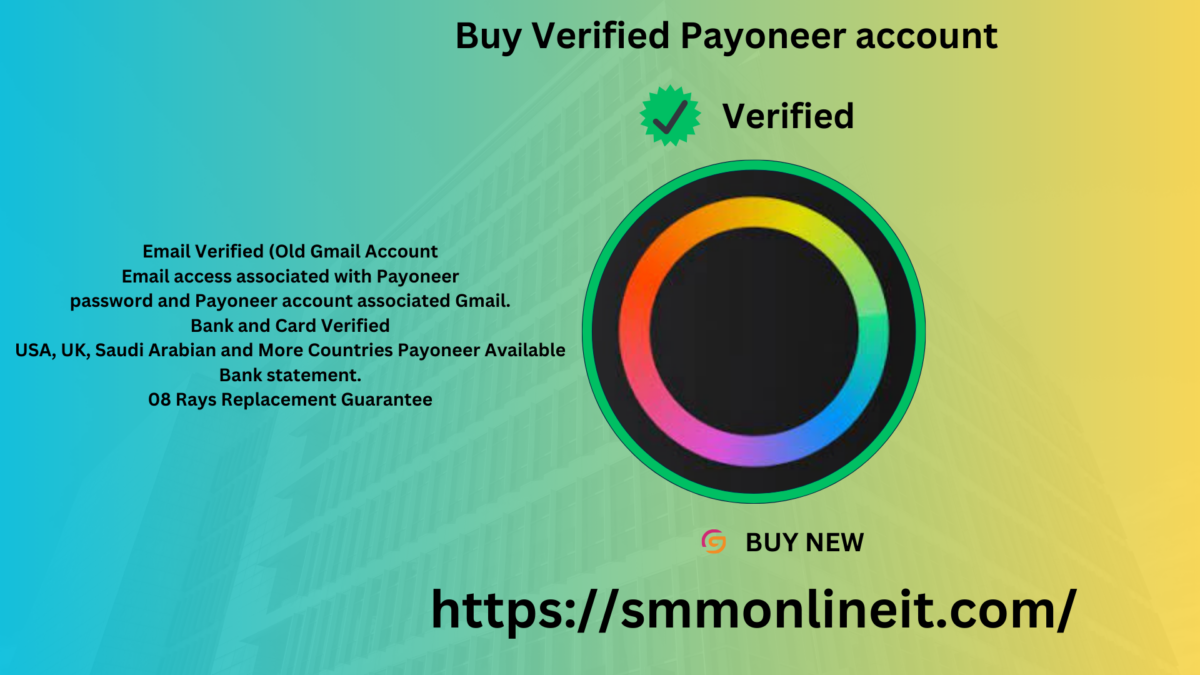 Buy Verified Payoneer account