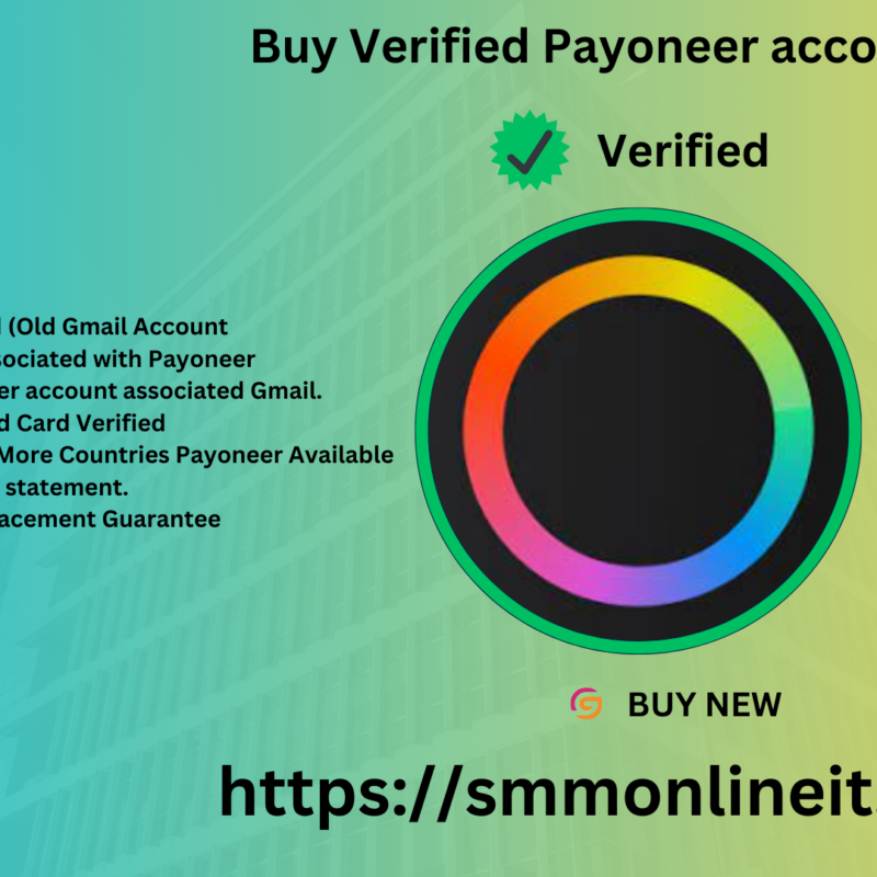 Buy Verified Payoneer account